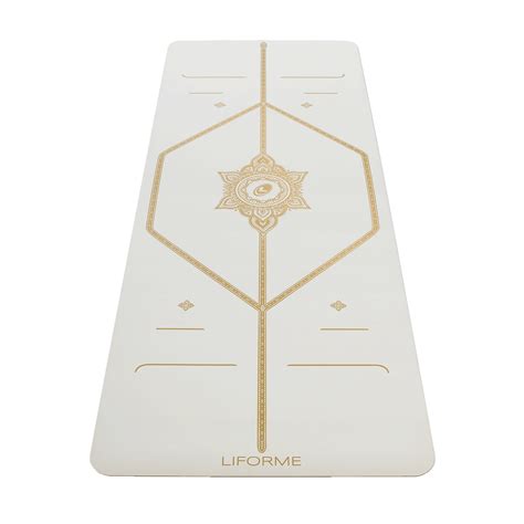 Liforme divine white yoga mat